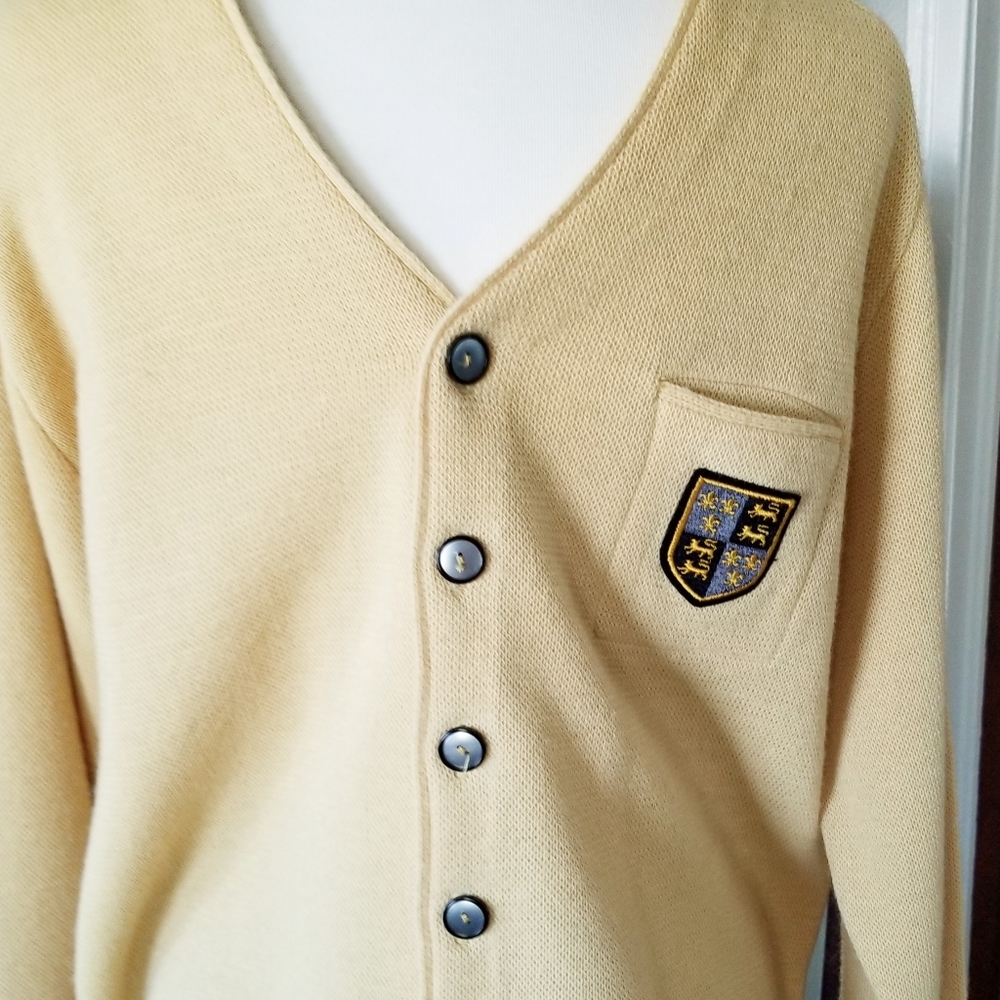 1960s Authentic vintage sweater Cardigan sz. L